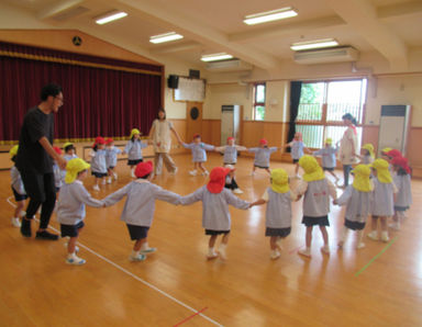 鶴ケ谷幼稚園(宮城県仙台市宮城野区)の様子