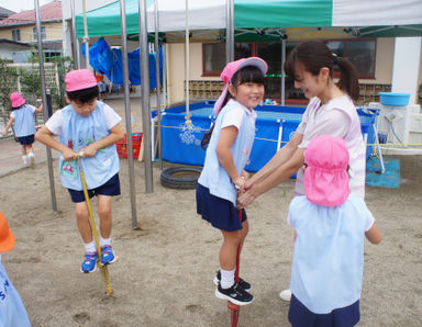 鶴ケ谷幼稚園(宮城県仙台市宮城野区)の様子