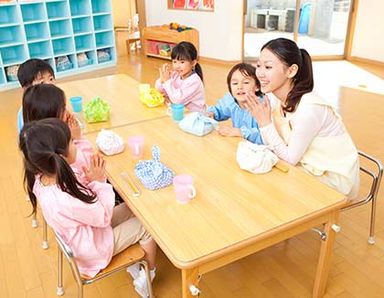 九品寺附属平窪幼稚園(福島県いわき市)の様子