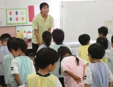 大井うさぎ幼稚園(東京都品川区)先輩からの一言