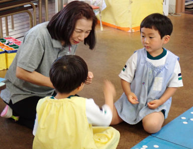 大井うさぎ幼稚園(東京都品川区)の様子