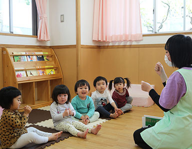 簡野学園ふぞく六郷保育園(東京都大田区)の様子