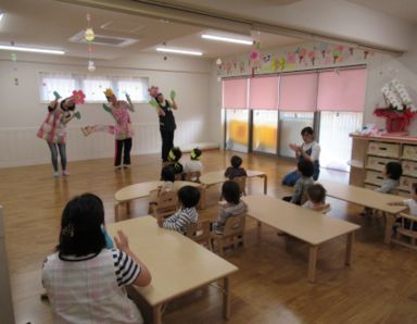 さくらんぼ保育園(東京都町田市)の様子