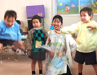 仲よし幼稚園(神奈川県横浜市保土ケ谷区)の様子