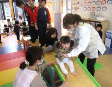 幼保連携型さみどり認定こども園 すくすく保育園舎(富山県富山市)先輩からの一言