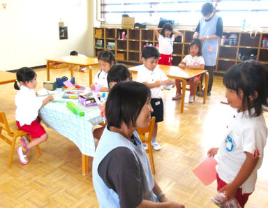 まふみ幼稚園(愛知県豊田市)の様子