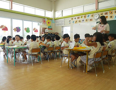 富田文化幼稚園(三重県四日市市)の様子