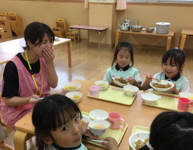 サン認定こども園(三重県鈴鹿市)先輩からの一言