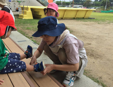 サン認定こども園(三重県鈴鹿市)先輩からの一言