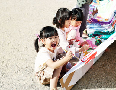 幼稚園型認定こども園白子ひかり幼稚園(三重県鈴鹿市)の様子