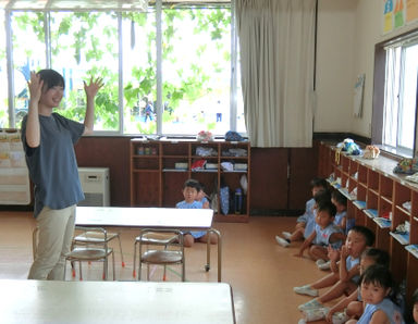 和歌山中央幼稚園 りんご学級(和歌山県岩出市)の様子