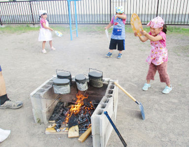 小規模保育園ひかりの(北海道北見市)の様子