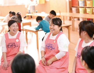 都市型保育園ポポラー　横浜センター南園(神奈川県横浜市都筑区)先輩からの一言