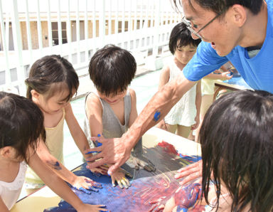 こびとの森幼保園(埼玉県さいたま市南区)の様子