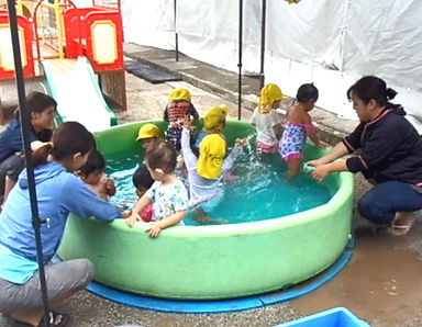 鼓ヶ浦保育園(三重県鈴鹿市)の様子