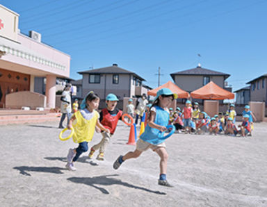 ななさとこども園(岐阜県岐阜市)の様子