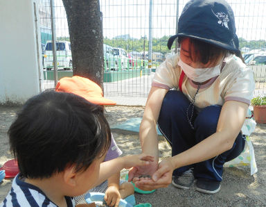 新生こどもえん(岐阜県各務原市)先輩からの一言