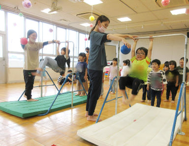 那加保育園(岐阜県各務原市)の様子