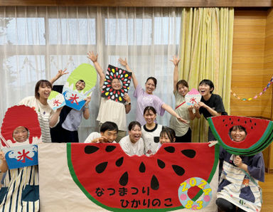 認定こども園聖隷こども園ひかりの子(静岡県浜松市中央区)の様子