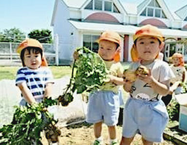 光陽桑部保育園(三重県桑名市)の様子