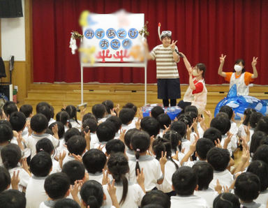 大元ちどり保育園(岡山県岡山市北区)の様子