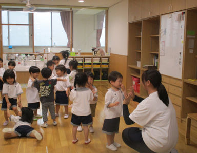 北長瀬ちどり保育園(岡山県岡山市北区)の様子