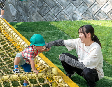 南ヶ丘保育園(福岡県大野城市)の様子