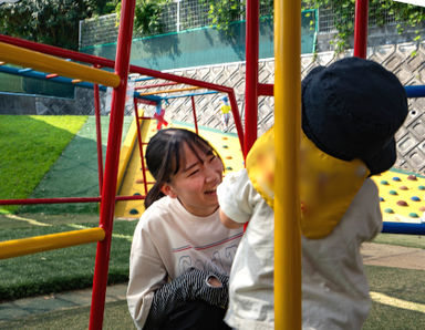 南ヶ丘保育園(福岡県大野城市)の様子