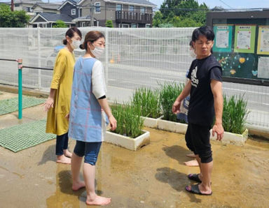 なかよし保育園(愛知県みよし市)の様子