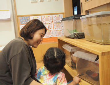 トレジャーキッズにしじゅく保育園(大阪府箕面市)先輩からの一言