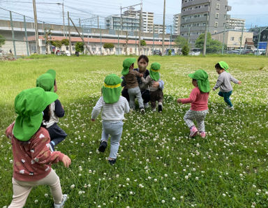 あかりのこ堅粕園(福岡県福岡市博多区)の様子