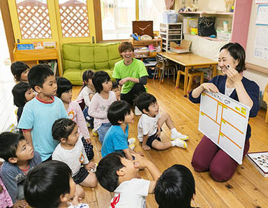 幼保連携型　同朋認定こども園(富山県滑川市)の様子