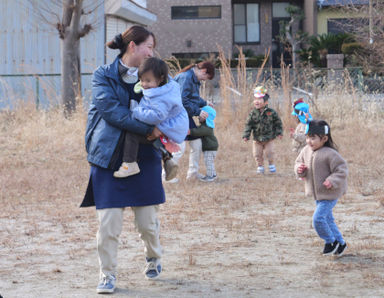 めいてつ保育ステーション栄生ぽっぽ園(愛知県名古屋市西区)の様子