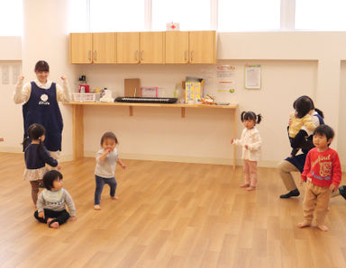 めいてつ保育ステーション鳴海ぽっぽ園(愛知県名古屋市緑区)の様子