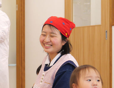 めいてつ保育ステーション鳴海ぽっぽ園(愛知県名古屋市緑区)先輩からの一言