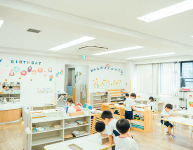 International Montessori Mirai Kindergaten（インターナショナルモンテッソーリミライキンダーガーテン）(東京都新宿区)の様子