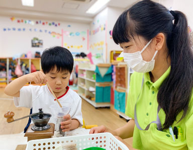 International Montessori Mirai Kindergarten(東京都新宿区)先輩からの一言