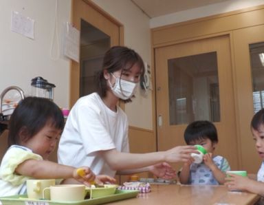 茶屋保育園(兵庫県芦屋市)の様子