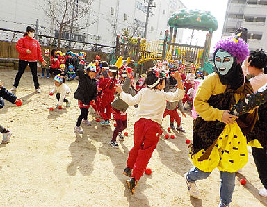 小鳩幼児園(愛知県名古屋市港区)の様子