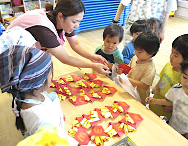 もりのなかま保育園美里園(沖縄県沖縄市)の様子