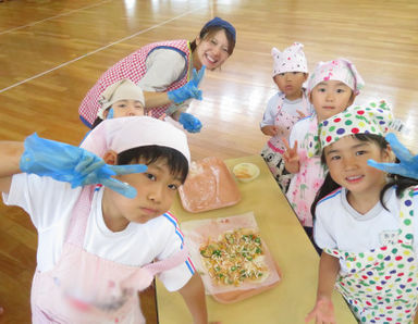 れいんぼー幼児園(福岡県糟屋郡須恵町)の様子