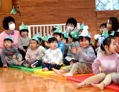 きらめき六区こども園(岡山県倉敷市)の様子