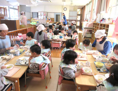 きらめき六区こども園(岡山県倉敷市)の様子