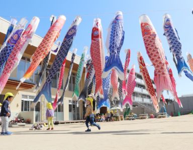 認定こども園ふかつ(広島県福山市)の様子