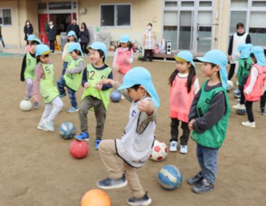 認定こども園ふかつ(広島県福山市)の様子