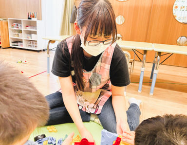 第十コスモ保育園(東京都小金井市)先輩からの一言