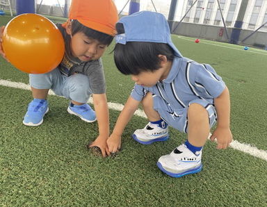 ママサポ・テラス安城桜井駅前園(愛知県安城市)の様子