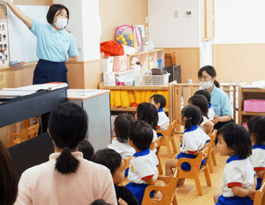 蓮美幼児学園 芦屋川ナーサリー(兵庫県芦屋市)の様子