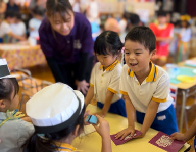 認定こども園チムニーズENGLISHスクール(福岡県糟屋郡)先輩からの一言