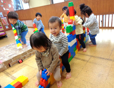 さつきこども園(大阪府池田市)の様子